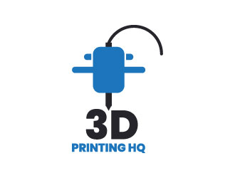 3D Printing HQ logo design by aryamaity