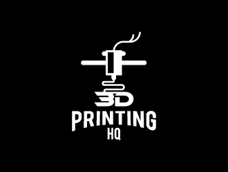 3D Printing HQ logo design by wongndeso
