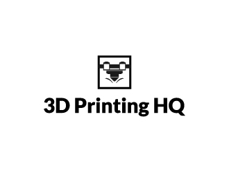 3D Printing HQ logo design by kasperdz