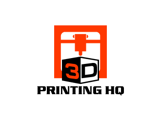 3D Printing HQ logo design by uttam