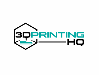 3D Printing HQ logo design by serprimero