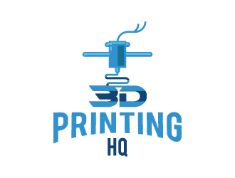 3D Printing HQ logo design by wongndeso