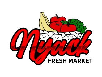 nyack fresh market logo design by qqdesigns