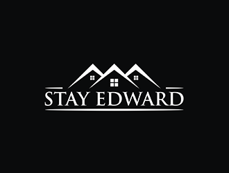 Stay Edward logo design by EkoBooM