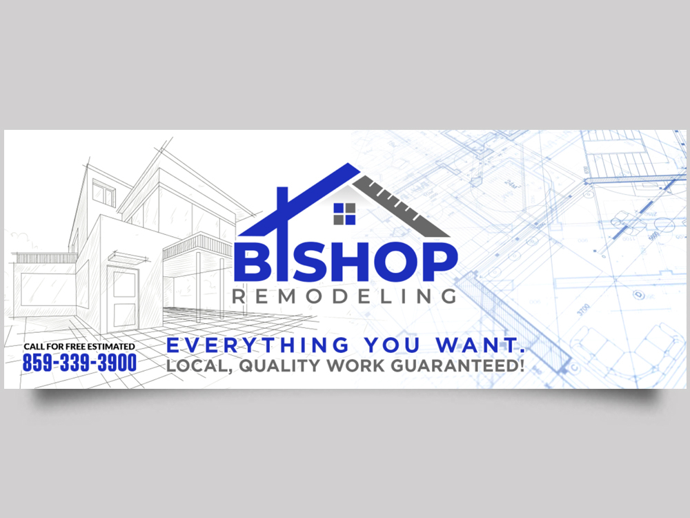 BISHOP REMODELING logo design by Realistis