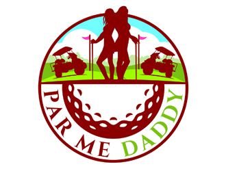 Par Me Daddy logo design by DreamLogoDesign