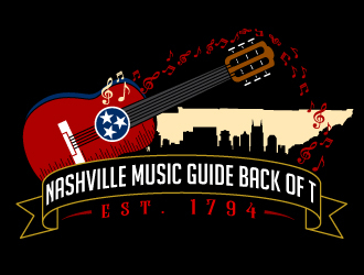 Nashville Music Guide back of T  logo design by Suvendu
