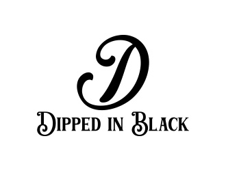 Dipped in Black logo design by daanDesign