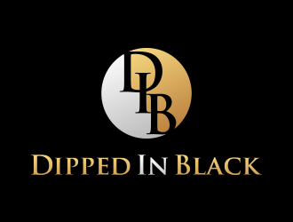 Dipped in Black logo design by lexipej
