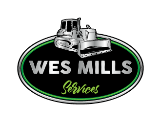 WES MILLS SERVICES logo design by Ultimatum
