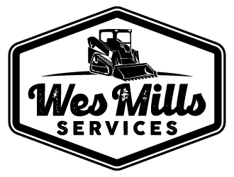 WES MILLS SERVICES logo design by jaize