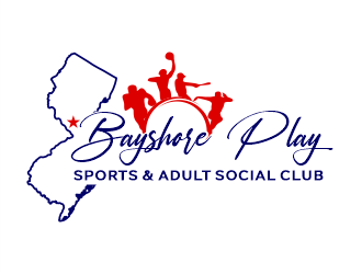 Bayshore Play Sports & Adult Social Club logo design by Gwerth