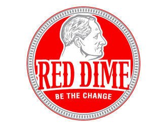 Red Dime logo design by josephope
