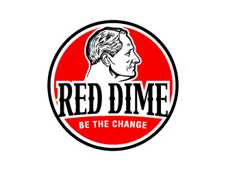 Red Dime logo design by josephope