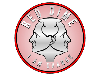 Red Dime logo design by MUSANG