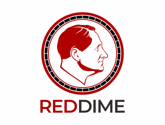 Red Dime logo design by mutafailan
