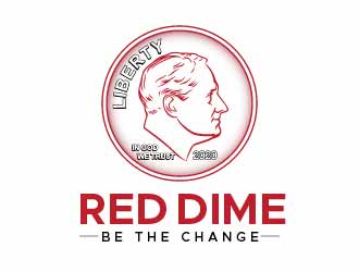 Red Dime logo design by usef44