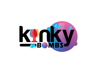 Kinky Bombs logo design by Dhieko