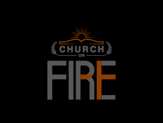 Church On Fire logo design by dgawand