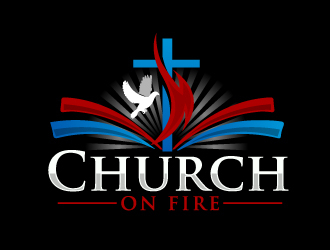 Church On Fire logo design by AamirKhan
