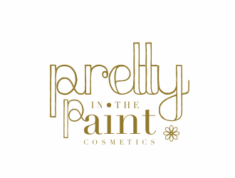 Pretty in the Paint Cosmetics  logo design by Louseven