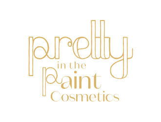 Pretty in the Paint Cosmetics  logo design by xorn
