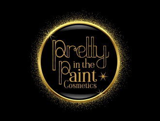 Pretty in the Paint Cosmetics  logo design by AnandArts
