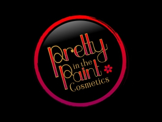 Pretty in the Paint Cosmetics  logo design by AnandArts