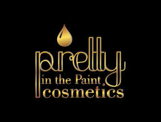 Pretty in the Paint Cosmetics  logo design by done