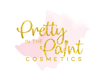 Pretty in the Paint Cosmetics  logo design by jaize