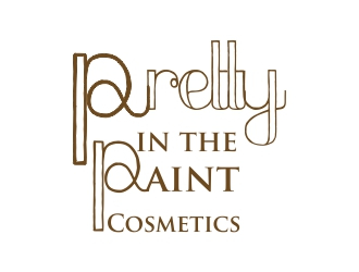 Pretty in the Paint Cosmetics  logo design by dibyo
