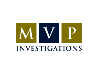 MVP Investigations logo design by BrainStorming