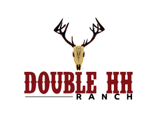 Double HH Ranch logo design by AamirKhan