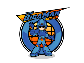 The GigaMan Solar  logo design by jm77788