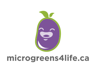 microgreens4life.ca [Microgreens 4 Life] logo design by luckyprasetyo