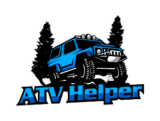 ATV Helper logo design by Gwerth