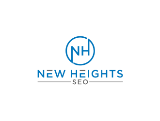 New Heights SEO logo design by johana