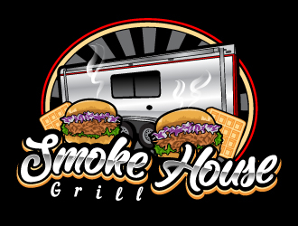 Smoke House Grill logo design by uttam