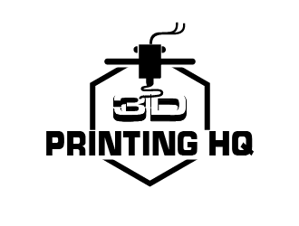 3D Printing HQ logo design by logy_d