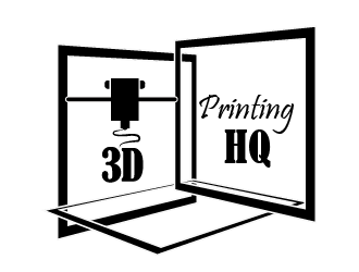 3D Printing HQ logo design by Sofia Shakir