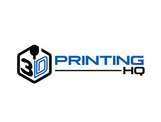 3D Printing HQ logo design by serprimero