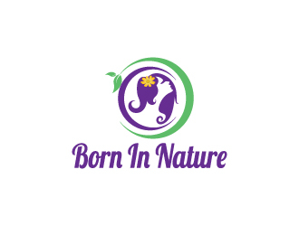 Born In Nature logo design by kasperdz