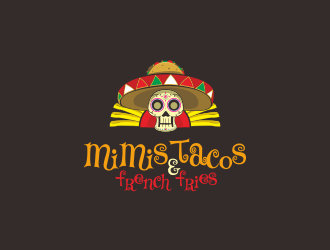 MiMis    Tacos & French Fries logo design by andriandesain