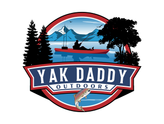 Yak Daddy Outdoors logo design by Kruger