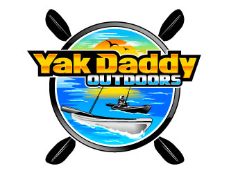 Yak Daddy Outdoors logo design by Suvendu