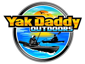 Yak Daddy Outdoors logo design by Suvendu