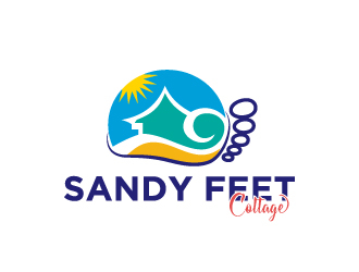 Sandy Feet Cottage logo design by kasperdz