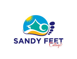 Sandy Feet Cottage logo design by kasperdz