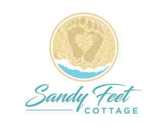 Sandy Feet Cottage logo design by cybil