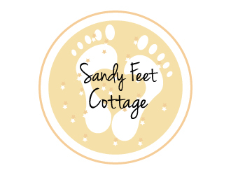 Sandy Feet Cottage logo design by pilKB
